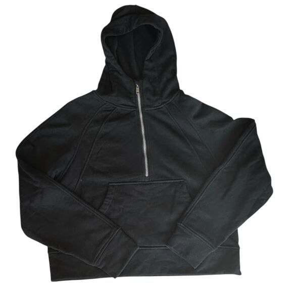 Womens 1/2 Zip Up Hoodie Size Medium Cropped Bundle - Picture 4 of 7